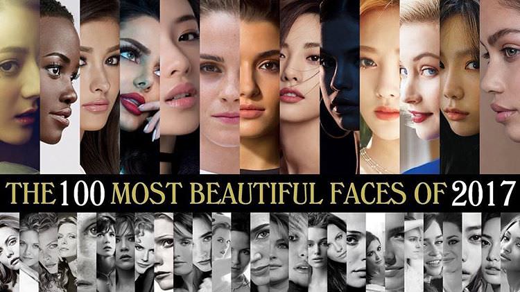 世界で最も美しい顔100人